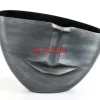 Vase Half Face Anthrazit 31Cm