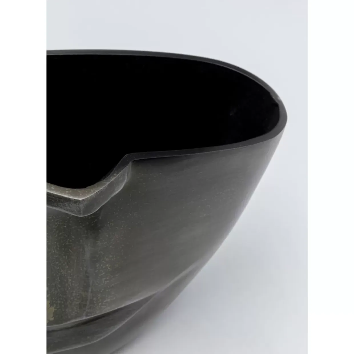 Vase Half Face Anthrazit 31Cm