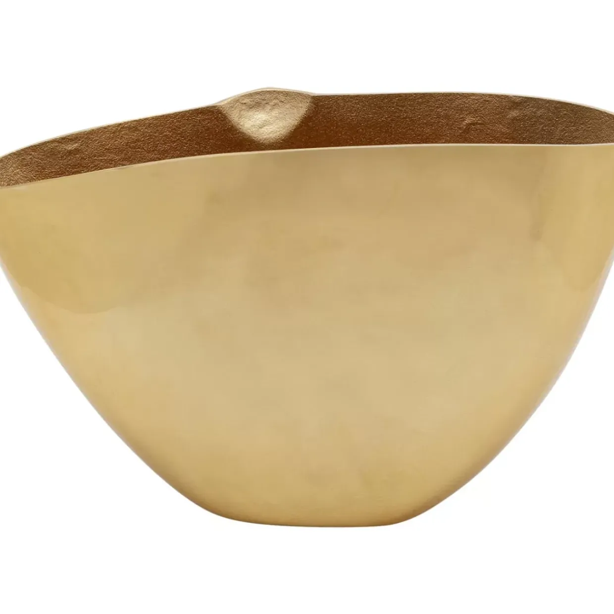 Vase Half Face Gold 46Cm