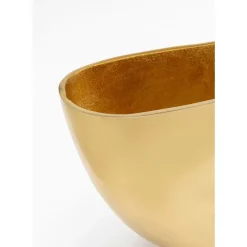Vase Half Face Gold 38Cm