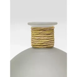 Vase Isola Belly Grau 25Cm