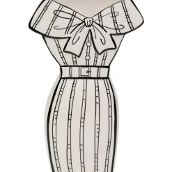 Vase Ladies Dress 31Cm