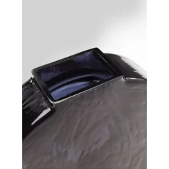 Vase Las Vegas Disc Schwarz