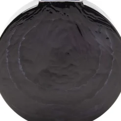 Vase Las Vegas Disc Schwarz