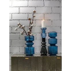 Vase Marvelous Duo Blau 42Cm