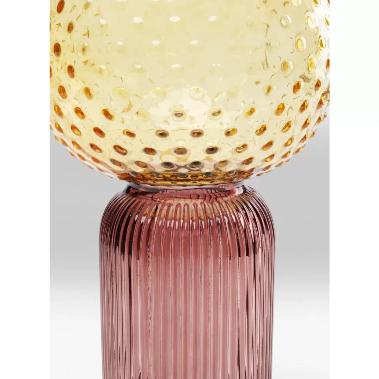 Vase Marvelous Duo Gelb Lila 31Cm