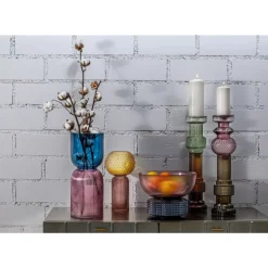 Vase Marvelous Duo Gelb Lila 31Cm