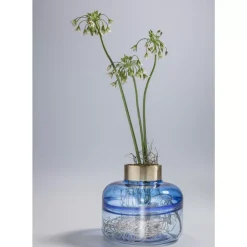 Vase Positano Belly Blau 21Cm