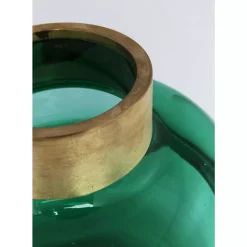 Vase Positano Belly Grun 21Cm