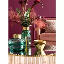 Vase Positano Belly Grun 21Cm