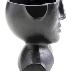 Vase Rostro Schwarz 17Cm