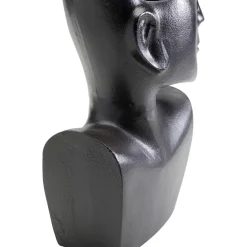 Vase Rostro Side Schwarz 27Cm