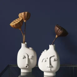 Vase Spherical Face Right 16Cm