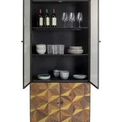 Vitrine Illusion Gold 90X180Cm