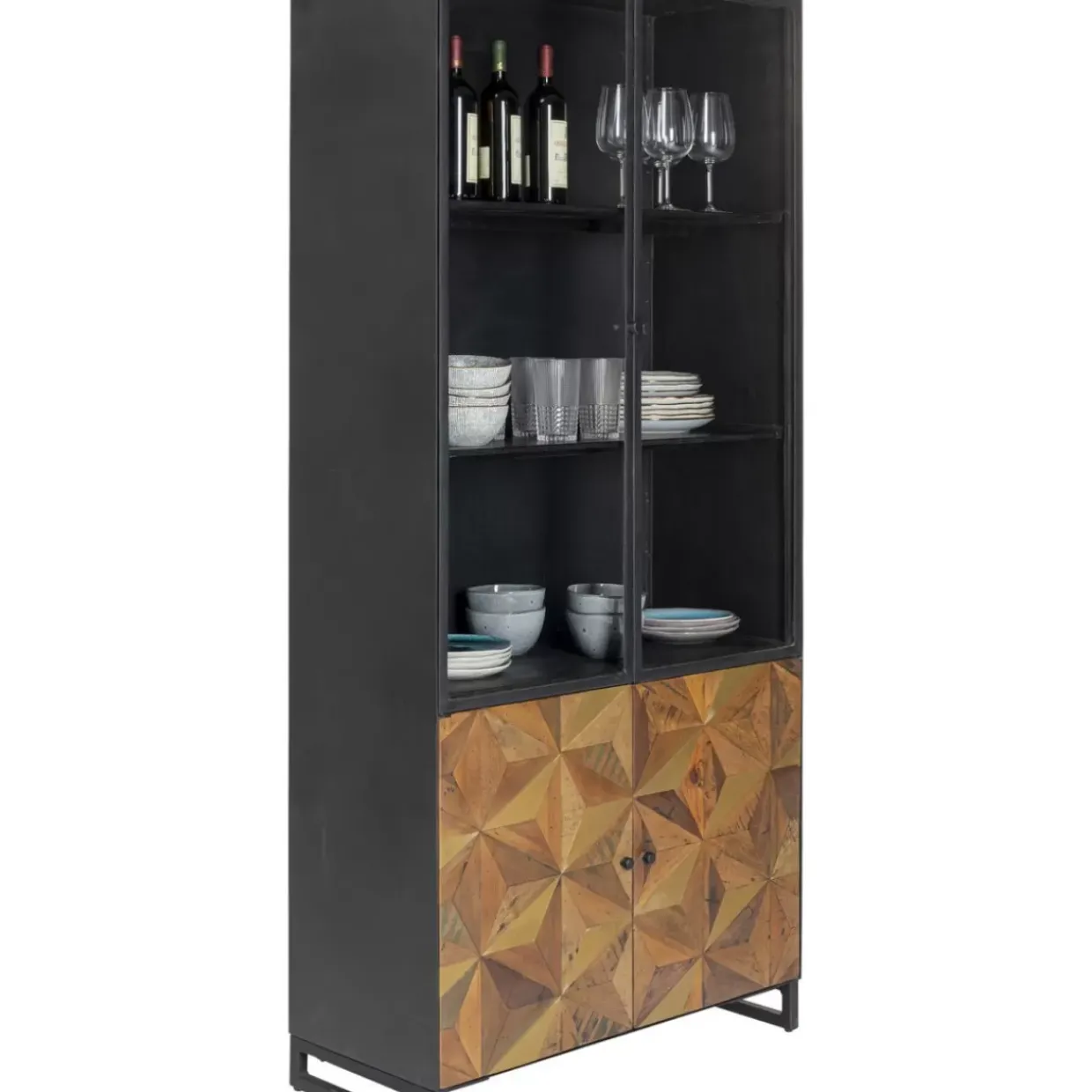 Vitrine Illusion Gold 90X180Cm