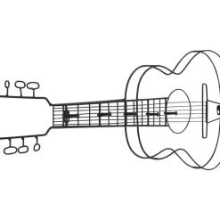 Wandgarderobe Guitar 81Cm