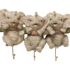 Wandhaken Three Mini Elephants