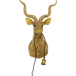 Wandleuchte Animal Goat Gold 45X74Cm