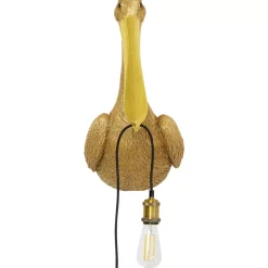 Wandleuchte Animal Spoonbill Gold 29X62Cm