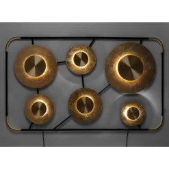 Wandleuchte Disc 6Er