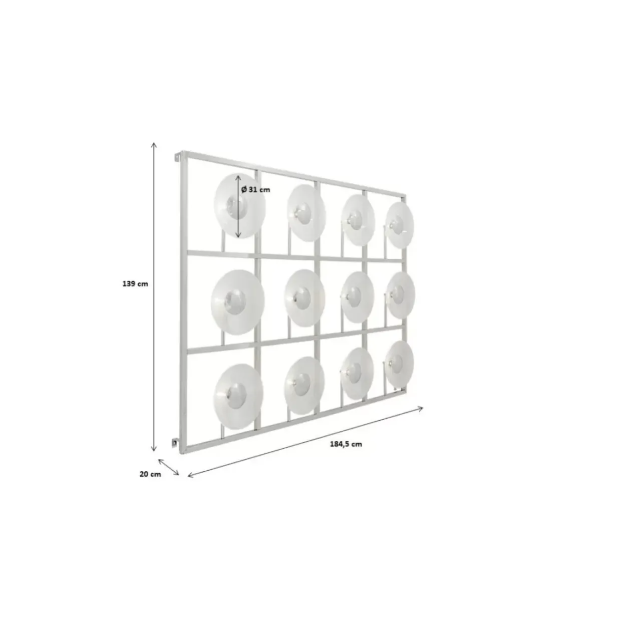Wandleuchte Ufo 12Er