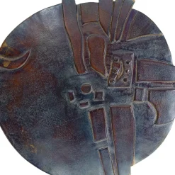 Wandobjekt Kala Antique Anthrazit O45Cm