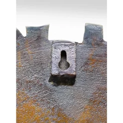 Wandobjekt Kala Antique Anthrazit O45Cm