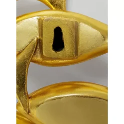 Wandobjekt School Of Tuna Gold 181X41Cm