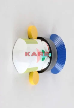 Wandobjekt Wink Schwarz