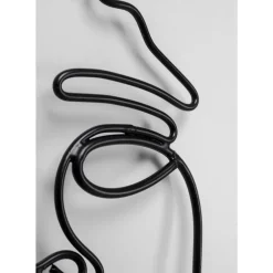 Wandobjekt Wire African Woman 50X57Cm