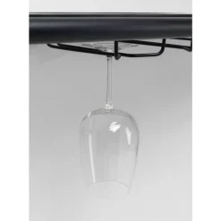 Wandregal Treviso Schwarz 120X10Cm