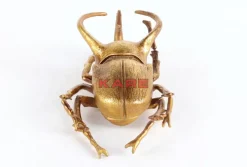 Wandschmuck Atlas Beetle Gold