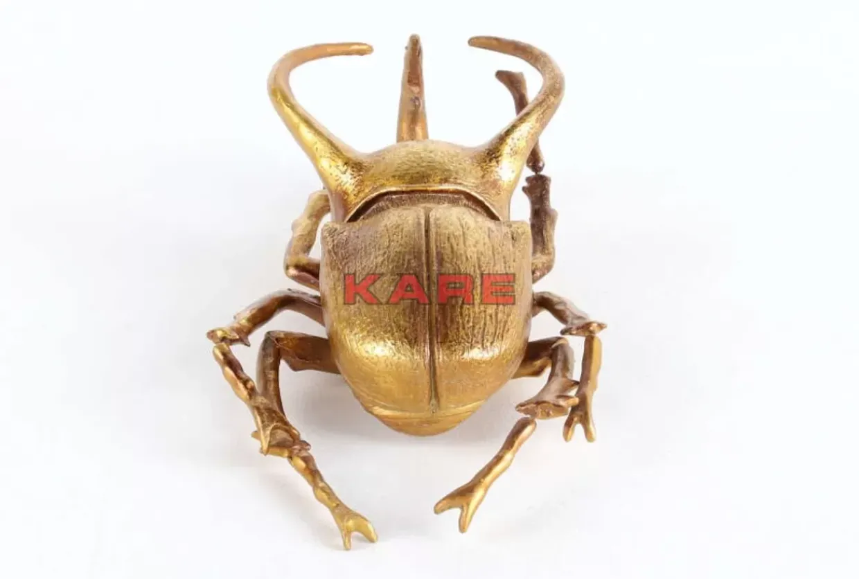Wandschmuck Atlas Beetle Gold