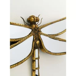 Wandschmuck Dragonfly Mirror 45Cm