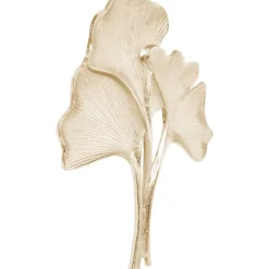 Wandschmuck Ginkgo Gold Klein