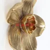 Wandschmuck Orchid Gold 44Cm