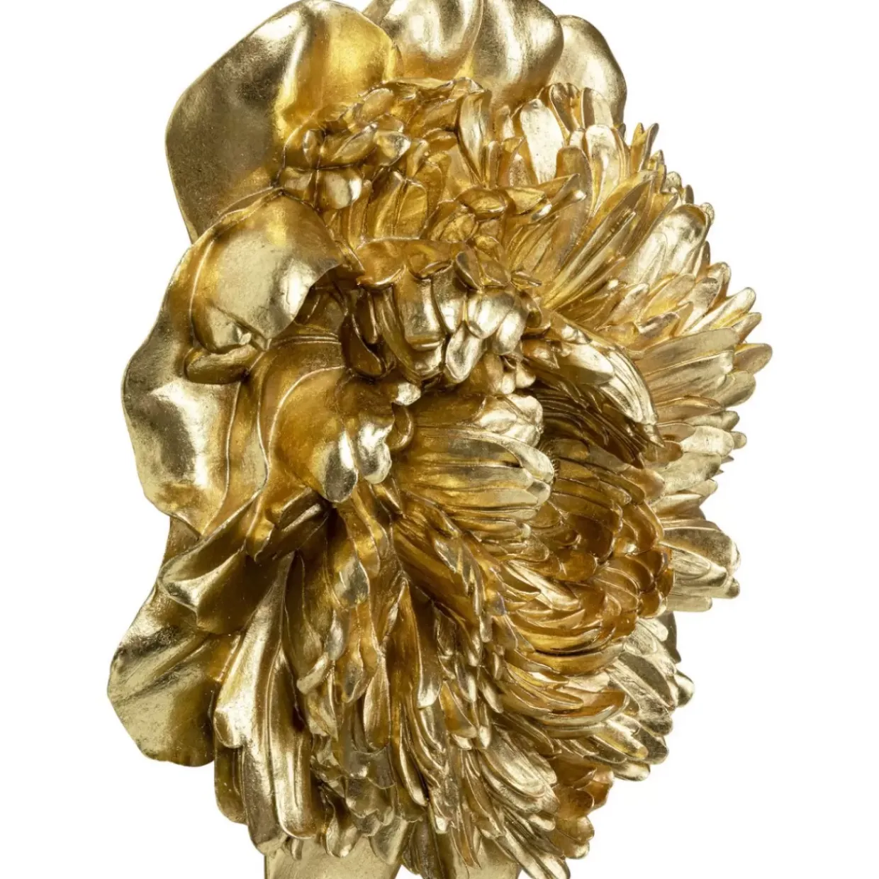 Wandschmuck Peony Gold