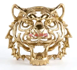Wandschmuck Tiger Gold