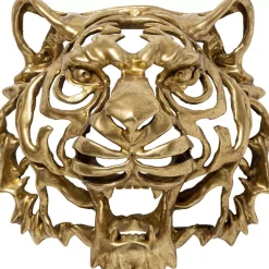 Wandschmuck Tiger Gold