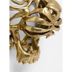 Wandschmuck Tiger Gold