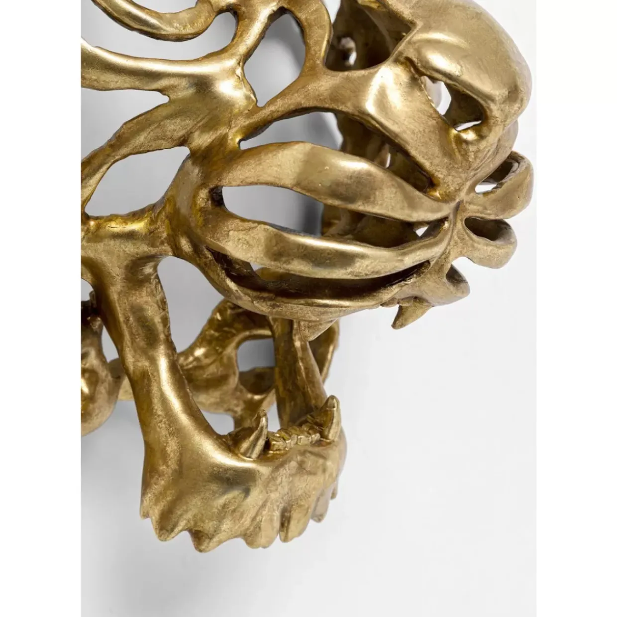 Wandschmuck Tiger Gold