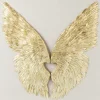 Wandschmuck Wings Gold-Weis 120X120Cm