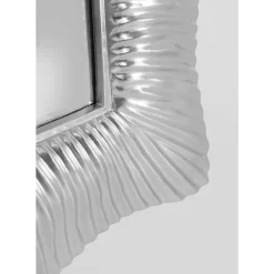 Wandspiegel Wavy Silber 94X124Cm