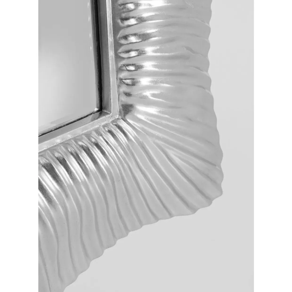 Wandspiegel Wavy Silber 94X124Cm