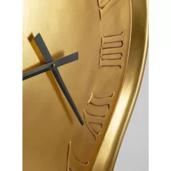 Wanduhr Big Drop Gold 92X127Cm