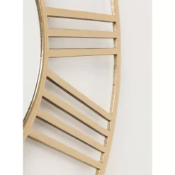 Wanduhr Giant Gold O80Cm