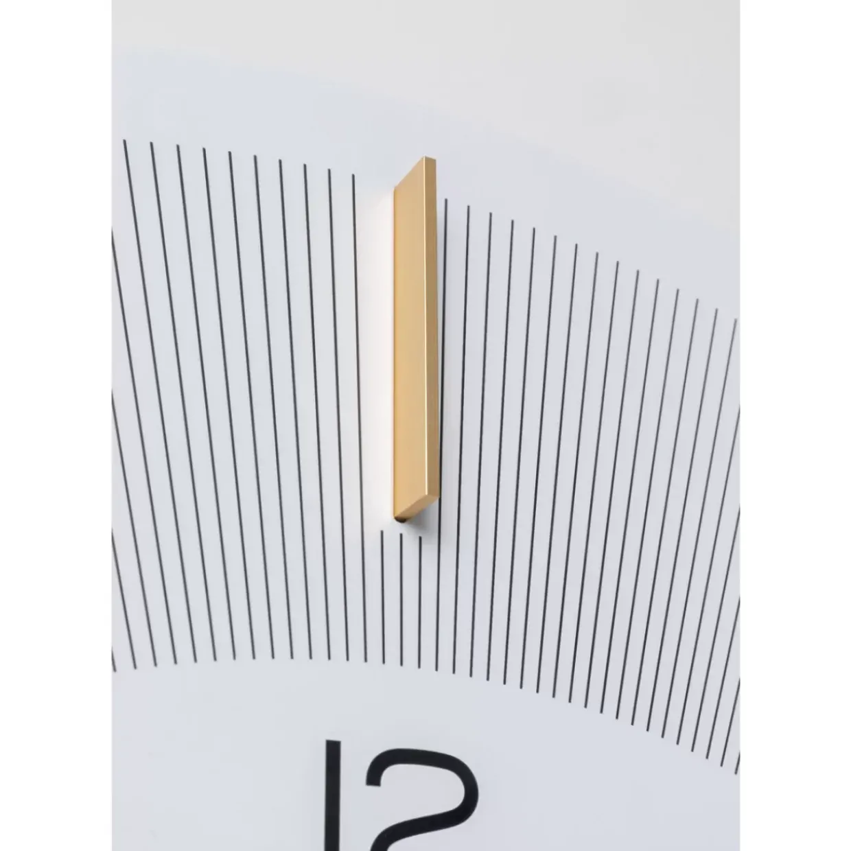 Wanduhr Lio Weis O60