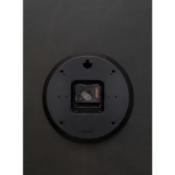 Wanduhr Luca Schwarz O70Cm