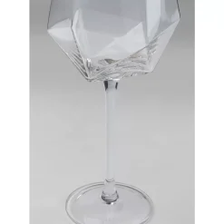 Weinglas Diamond Gold Rim