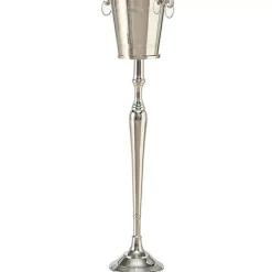 Weinkuhler Pillar Silber